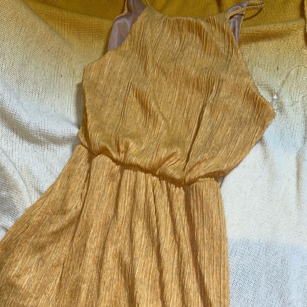 Lush Yellow Dress Size Medium